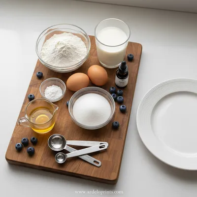 Fluffy Pancakes in 5 Minutes - cooking process