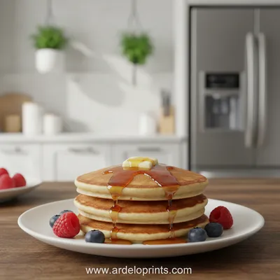 Fluffy Pancakes in 5 Minutes