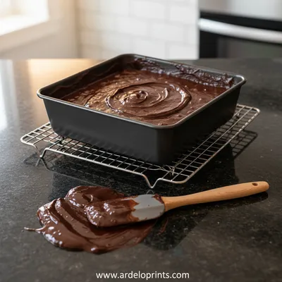 Fudgy Football Brownies Recipe For Game Day - ingredients preparation