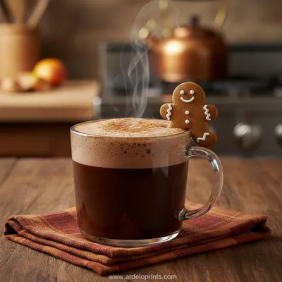 Gingerbread Fall Hot Chocolate Recipe