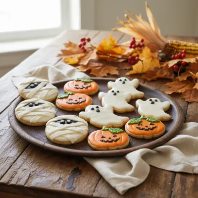 Halloween Cookie Decorating Ideas - ready to serve