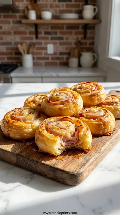 Ham and Cheese Pinwheels: Easy Appetizer Recipe