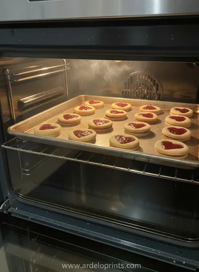 Heart Cookies Recipe for a Festive Occasion - cooking process