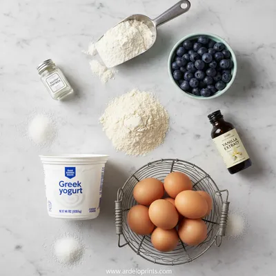 High Protein Blueberry Cake Donuts Recipe - cooking process