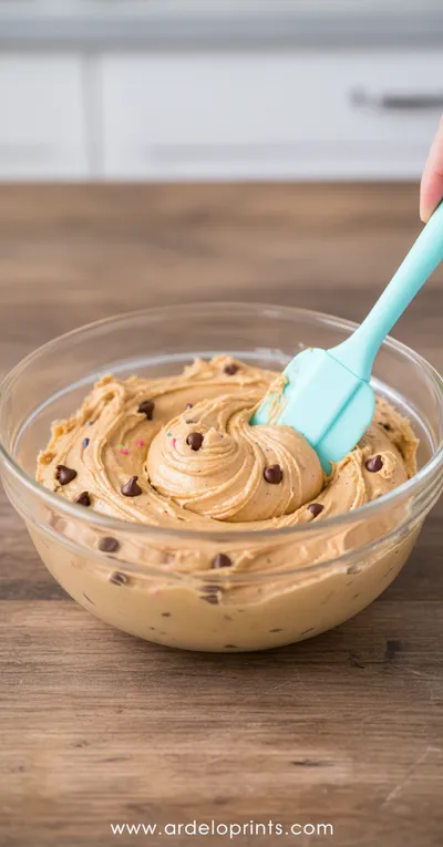 High Protein Cookie Dough - ingredients preparation