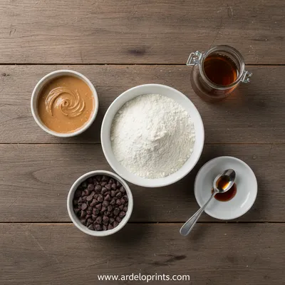 High Protein Cookie Dough - cooking process