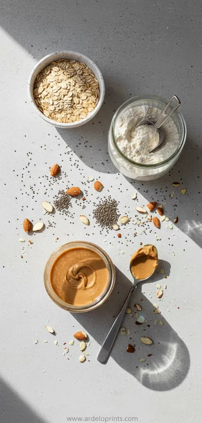 Homemade Protein Bars Recipe For Easy Snacking - ingredients preparation