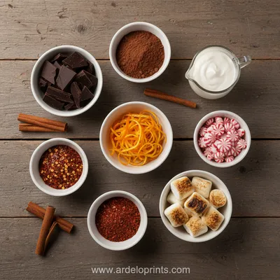Upgrade Your Hot Chocolate With These Amazing Flavors - ingredients preparation
