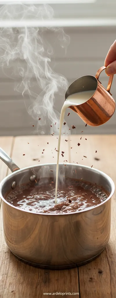 Upgrade Your Hot Chocolate With These Amazing Flavors - cooking process