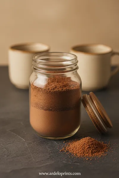 Homemade Hot Chocolate Mix: Just Add Water or Milk