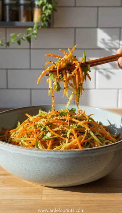 Cucumber Carrot Salad: Refreshing Recipe