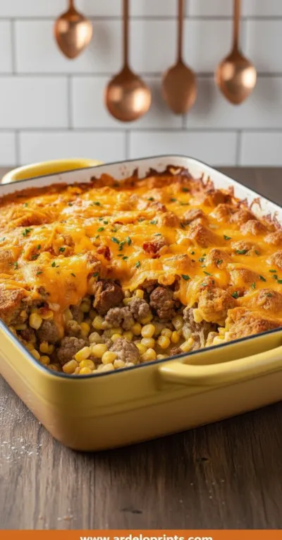 Creamy Cheesy Broccoli and Rice Casserole