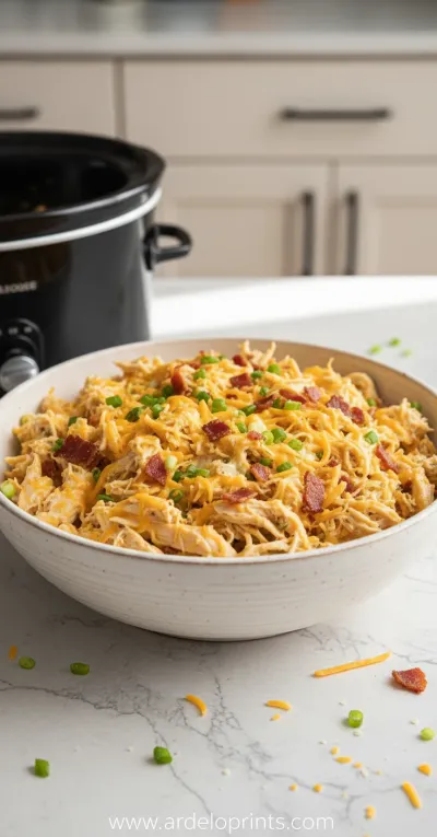 Slow Cooker Crack Chicken: Easy Dinner