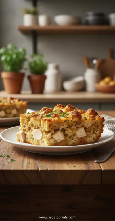Chicken and Stuffing Casserole: Easy Recipe