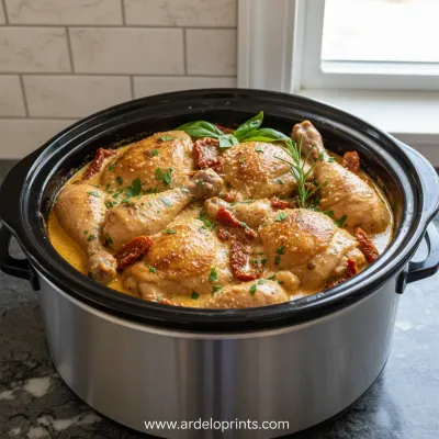 Easy Crockpot Marry Me Chicken