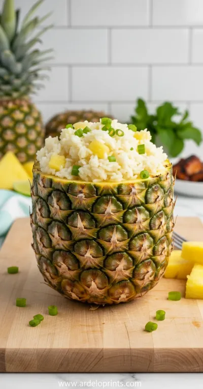 Pineapple Rice: Hawaiian Side Dish