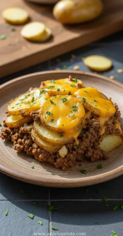 Cowboy Potato Casserole: Slow Cooker Recipe