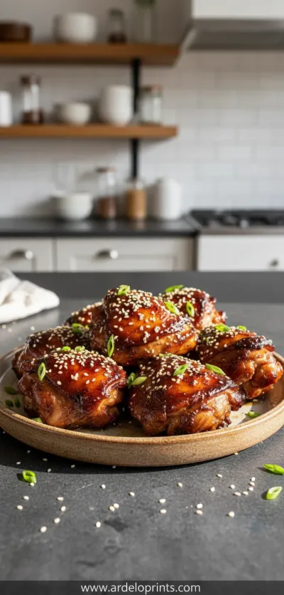 Honey Soy Baked Chicken Thighs: Easy Recipe