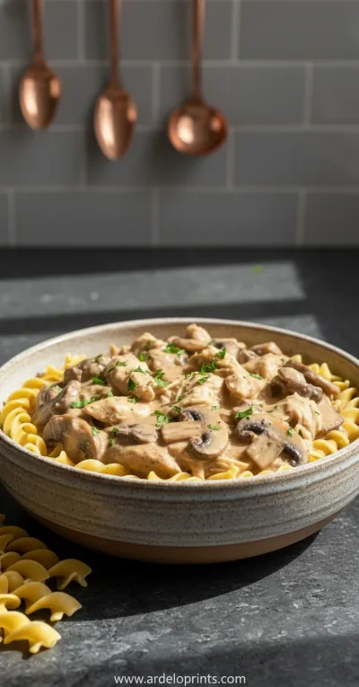 Crockpot Chicken Stroganoff: Easy Recipe
