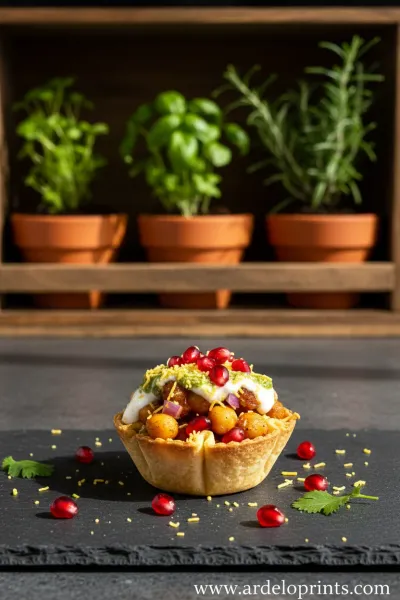 Easy Baked Taco Chaat Cups Recipe