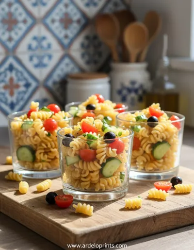 Pasta Salad Cups Recipe