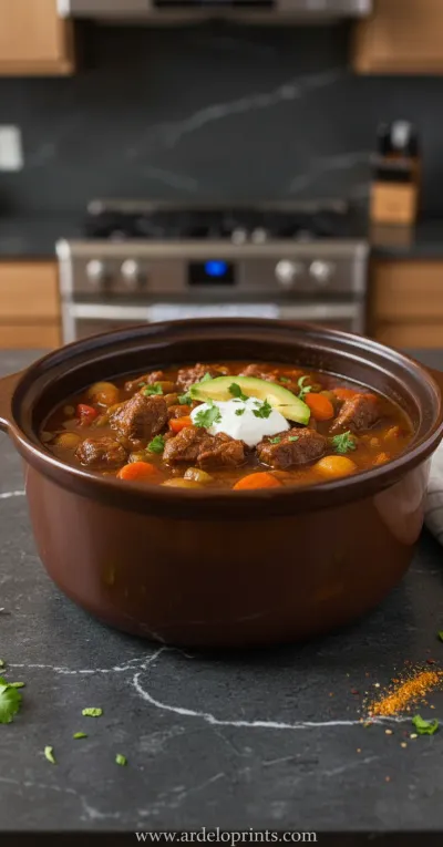 Hearty Dump-and-Go Crockpot Beef Stew
