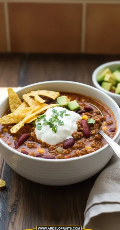 Classic Slow Cooker Chili: Easy Dinner