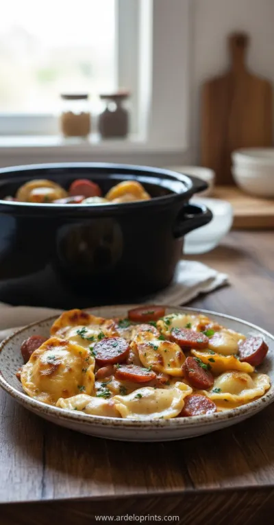 Crock Pot Pierogi Casserole: Easy Dinner - ready to serve