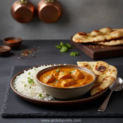 Crockpot Butter Chicken Recipe - ready to serve
