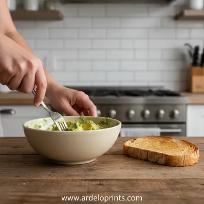 Creamy Whipped Feta Dip with Hot Honey and Pistachios - cooking process
