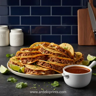 Birria Tacos: Easy & Flavorful Recipe - ready to serve