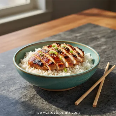 Easy Chicken Teriyaki Recipe - ready to serve