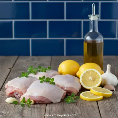 Greek Lemon Chicken: Easy Dinner Recipe - ready to serve