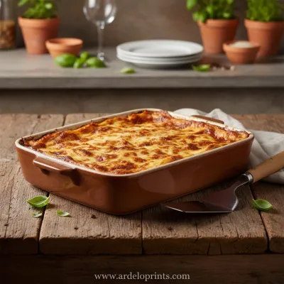 Crowd-Pleasing Potluck Baked Ziti - ready to serve