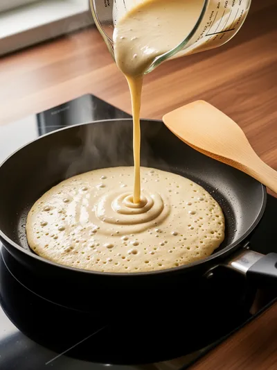 Banana Pancakes Recipe - ingredients preparation