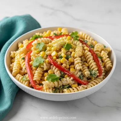 Mexican Street Corn Pasta Salad