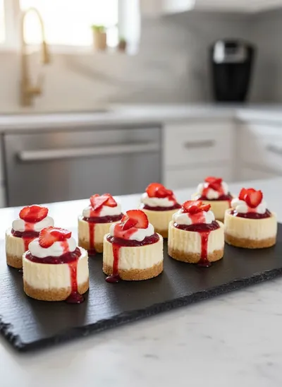 Mini Cheesecakes – Classic New York Style - ready to serve