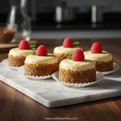 Mini Protein Cheesecakes (Healthy & Gluten Free)