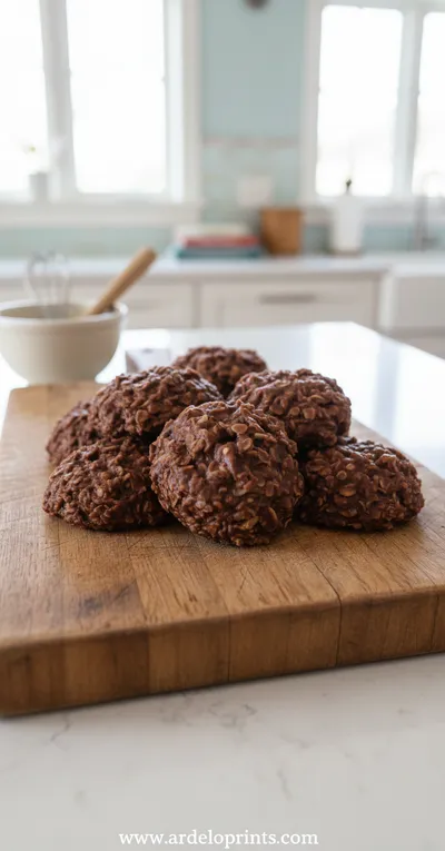 Vintage No-Bake Cookies