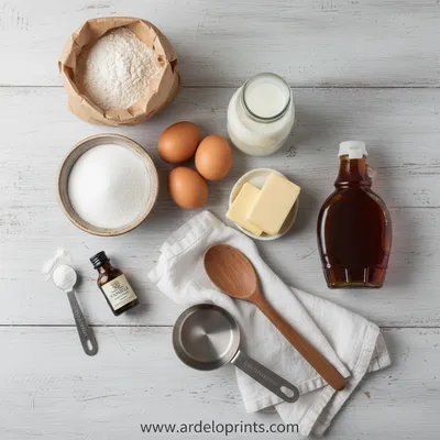 Old Fashioned Pancakes - Classic Fluffy Breakfast - cooking process