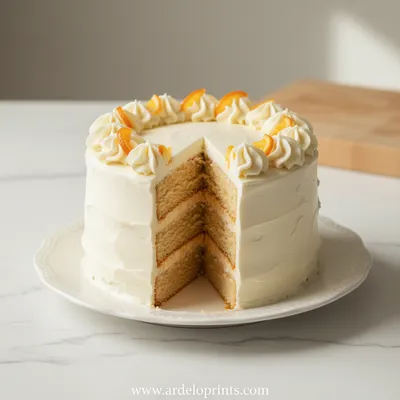 Orange Creamsicle Cake – Dreamy Slice of Sunshine