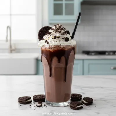 Easy Oreo Milkshake Recipe