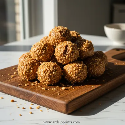 Peanut Butter Crunch Balls: Easy No-Bake Dessert