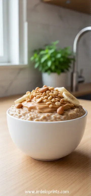 Peanut Butter Overnight Oats – High‑Protein Breakfast