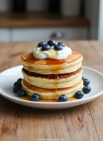 Pfannkuchen Mit Joghurt Recipe For Weekly Baking - ready to serve