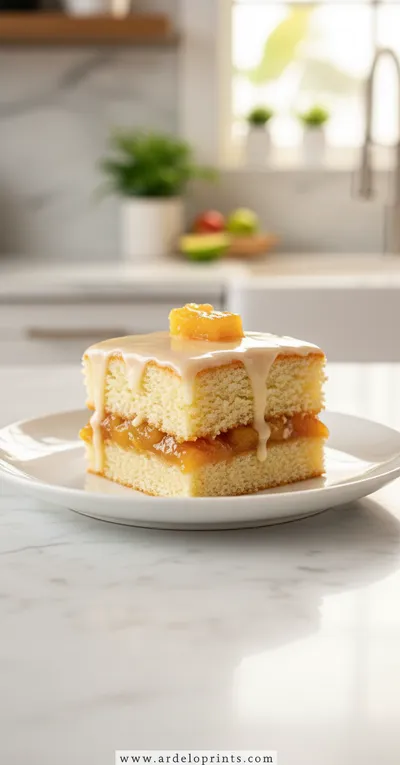 Juicy Pineapple Heaven Cake