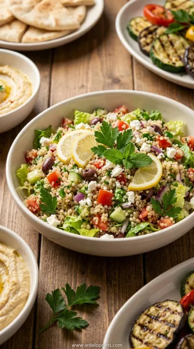Last-Minute Potluck Pasta Salad - ready to serve