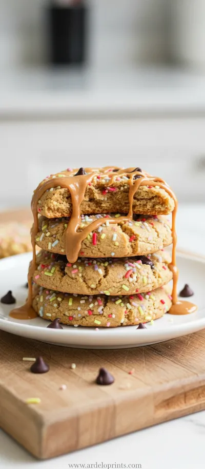 The Best Protein Cookies With 4 Ingredients - ready to serve