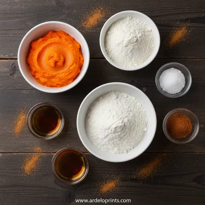 Pumpkin Protein Balls (Gluten-free & Vegan) - ingredients preparation
