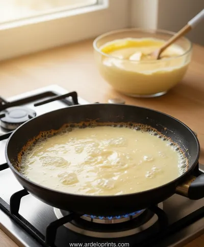 Quark Pancakes Without Flour In 5 Minutes - ingredients preparation